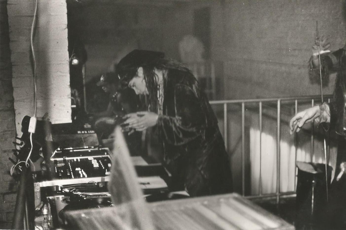 Susi Fey als DJ 1986 - Music was my first love